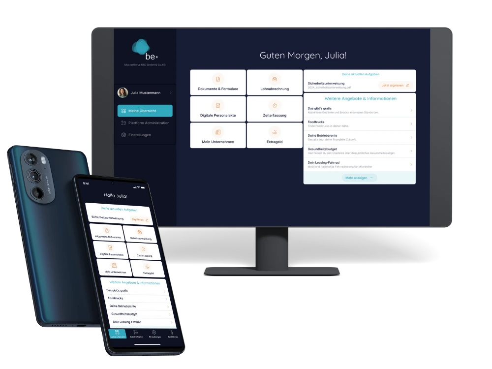 be+ HR-App Dashboard